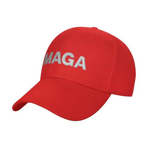 Red MAGA Snapback Hat
