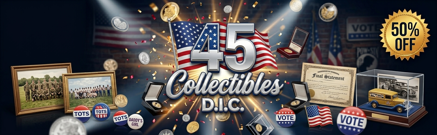 45 Collectibles Grand Reopening